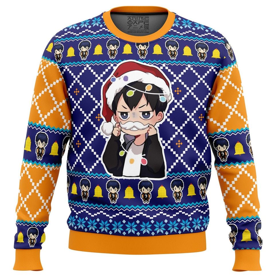 Santa Tobio Haiikyuu Ugly Christmas Sweater For Men & Women Christmas Gift Sweater BH778 - WeCustomit