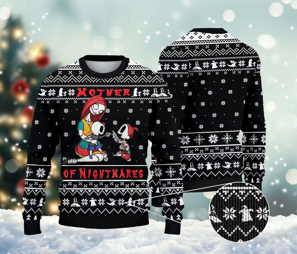 Mother Of Nightmare Ugly Christmas Sweater For Men & Women Christmas Gift Sweater BH872 - WeCustomit