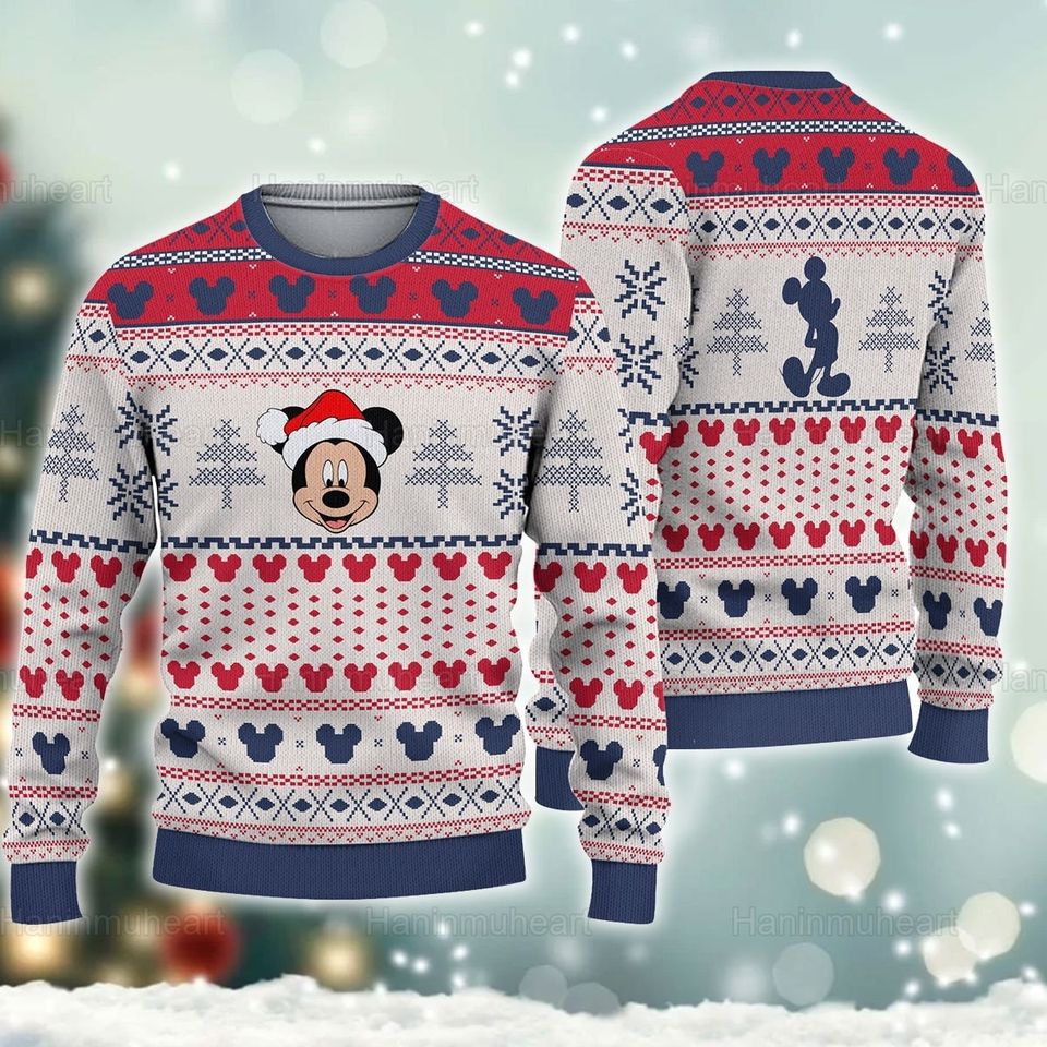 Merry Christmas 3D Ugly Christmas Sweater For Men & Women Christmas Gift Sweater PT1185 - WeCustomit
