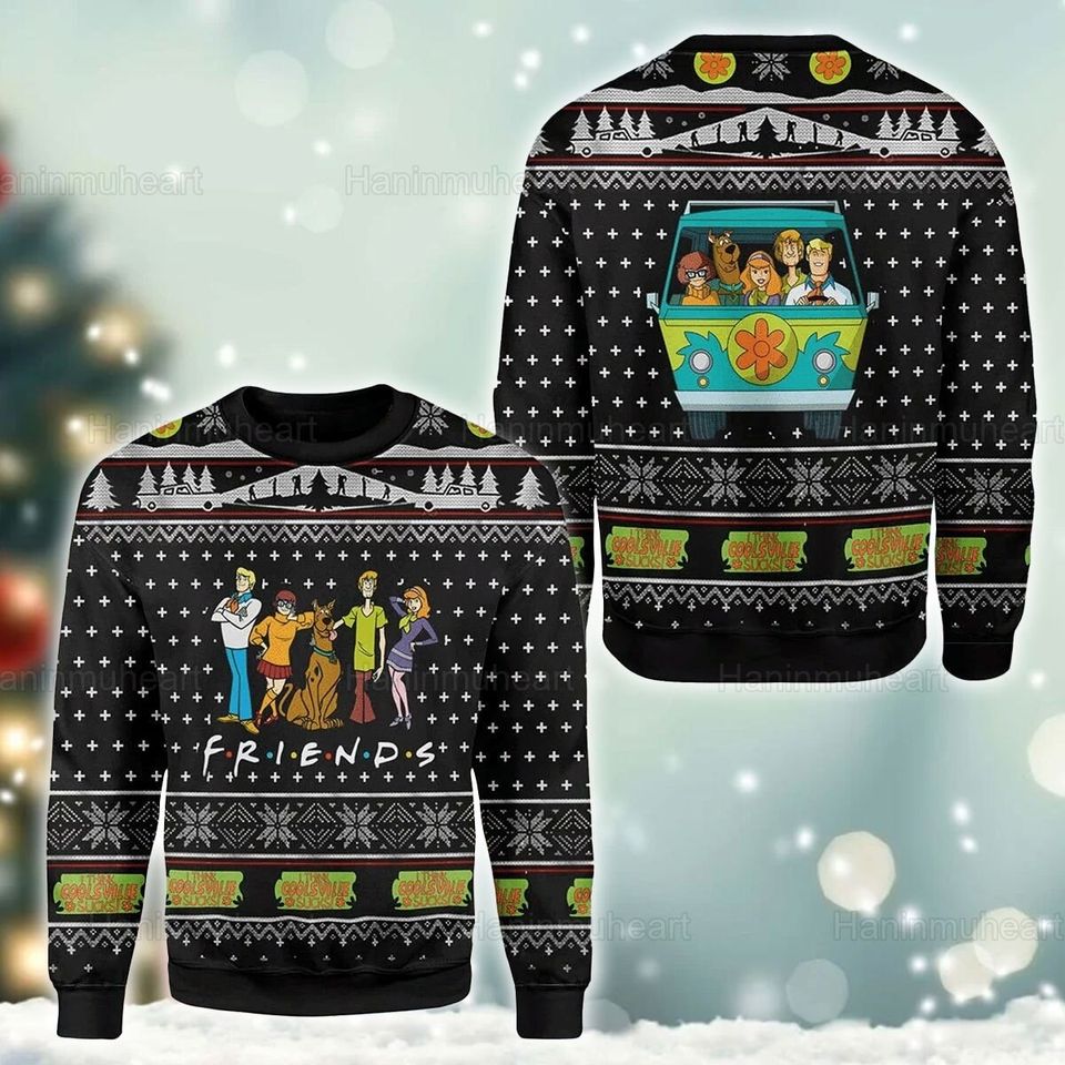 Sc.ooby Doo Christmas Ugly Christmas Sweater For Men & Women Christmas Gift Sweater PT1190 - WeCustomit