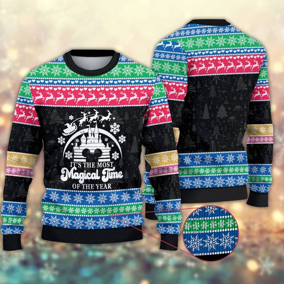 Its The Most Magic Time of the Year Ugly Christmas Sweater For Men & Women Christmas Gift Sweater PT1208 - WeCustomit