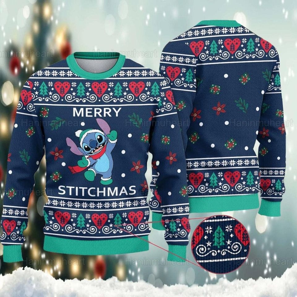 Stitchmas Ugly Christmas Sweater For Men & Women Christmas Gift Sweater PT1215 - WeCustomit