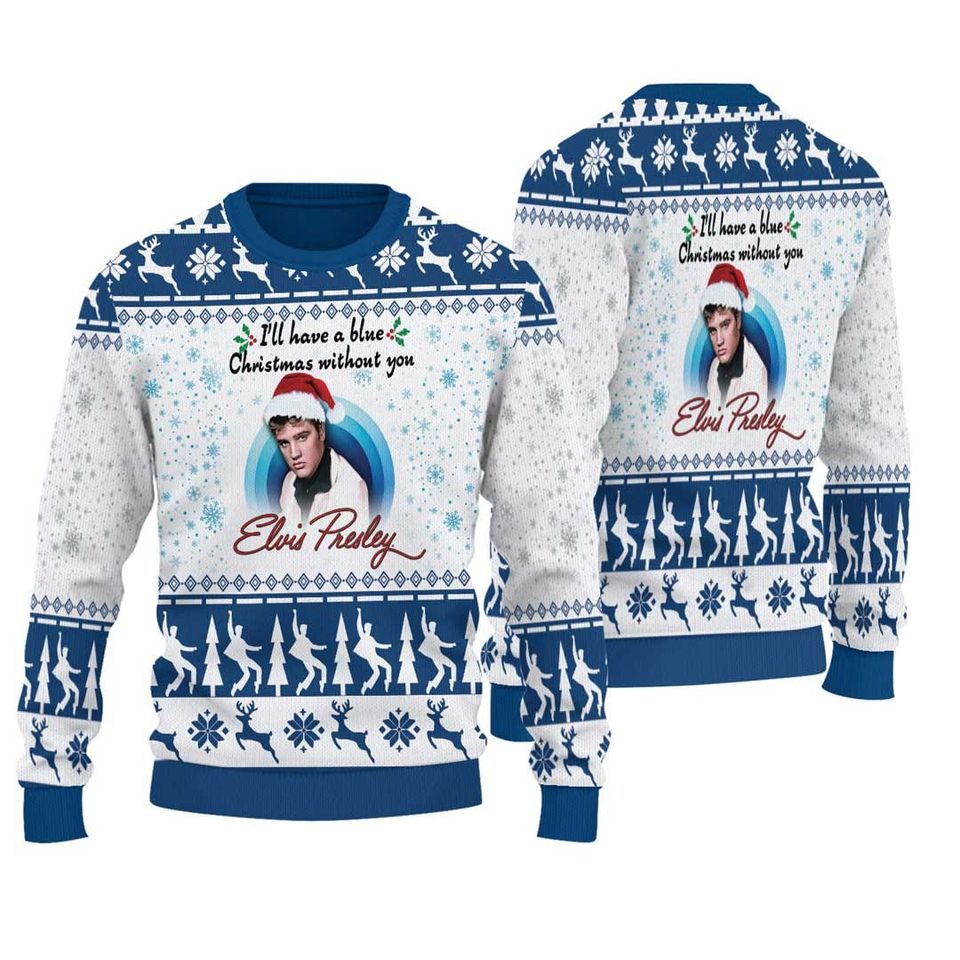 I'll Have A Blue Ugly Christmas Sweater For Men & Women Christmas Gift Sweater PT1246 - WeCustomit