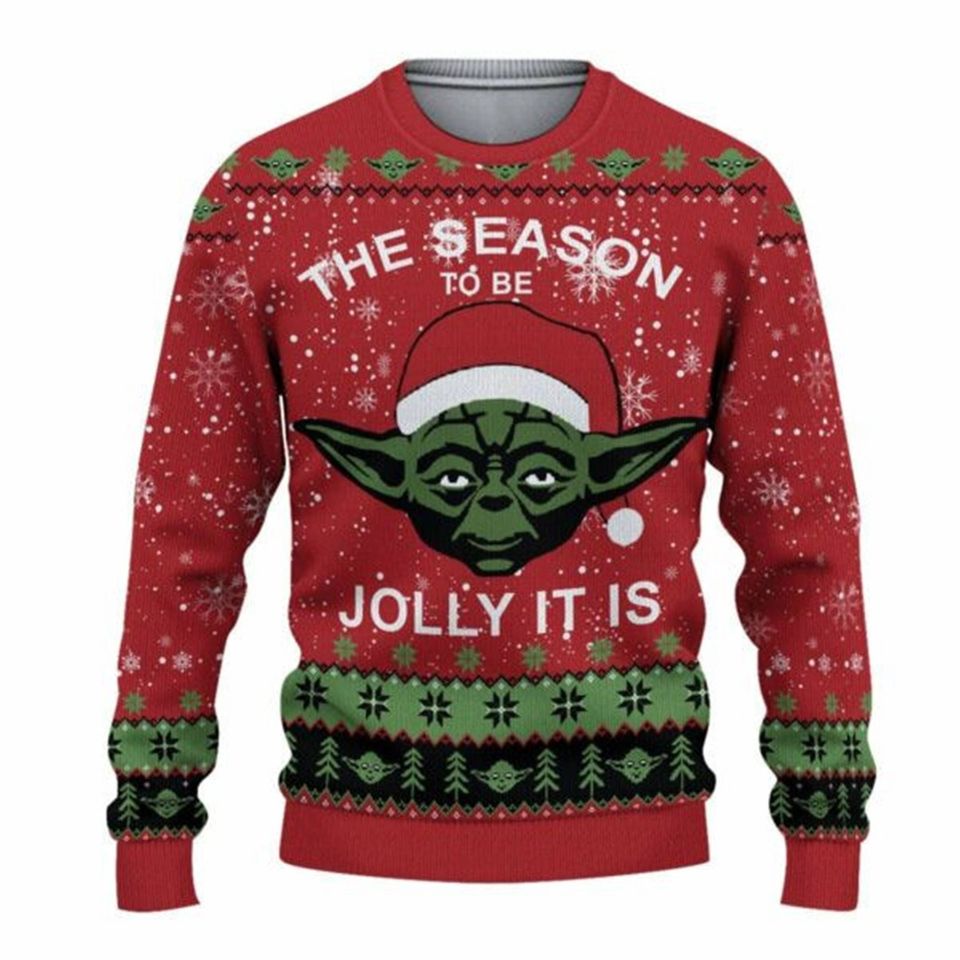 The Child Yoda Ugly Christmas Sweater For Men & Women Christmas Gift Sweater PT1259 - WeCustomit