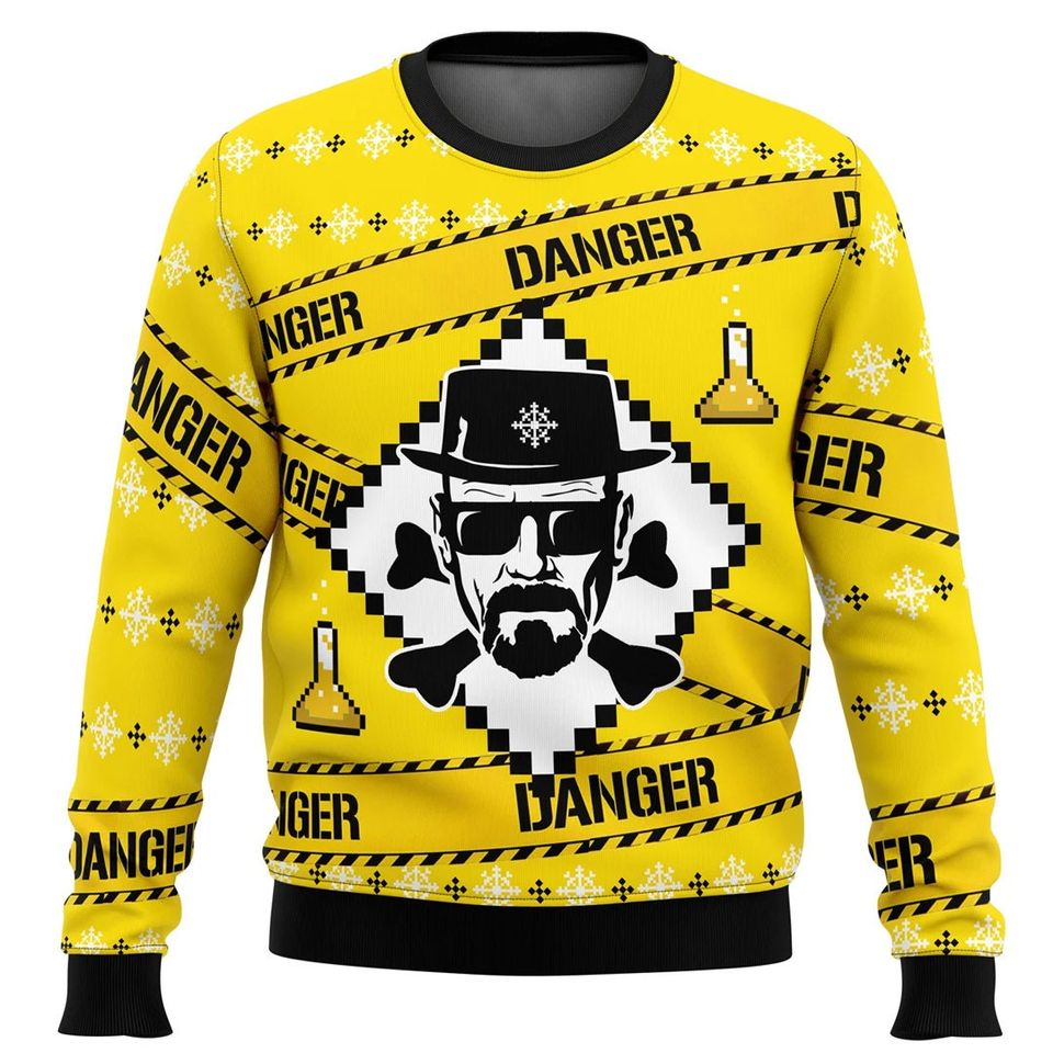 Heisenberg Breaking Bad Ugly Christmas Sweater For Men & Women Christmas Gift Sweater BH920 - WeCustomit