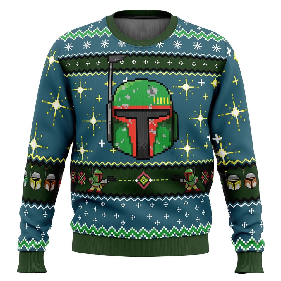 Boba Fett Ugly Christmas Sweater For Men & Women Christmas Gift Sweater BH930 - WeCustomit