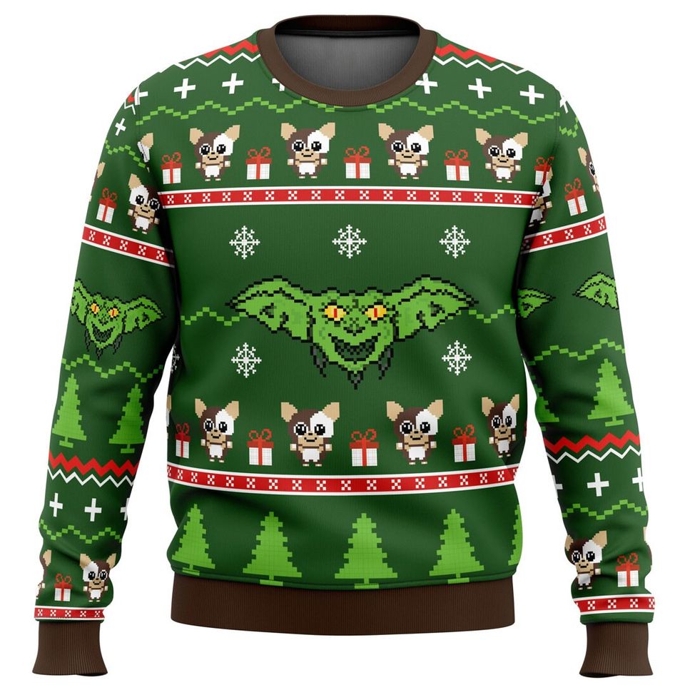 Santa Monster Character Ugly Christmas Sweater For Men & Women Christmas Gift Sweater BH938 - WeCustomit
