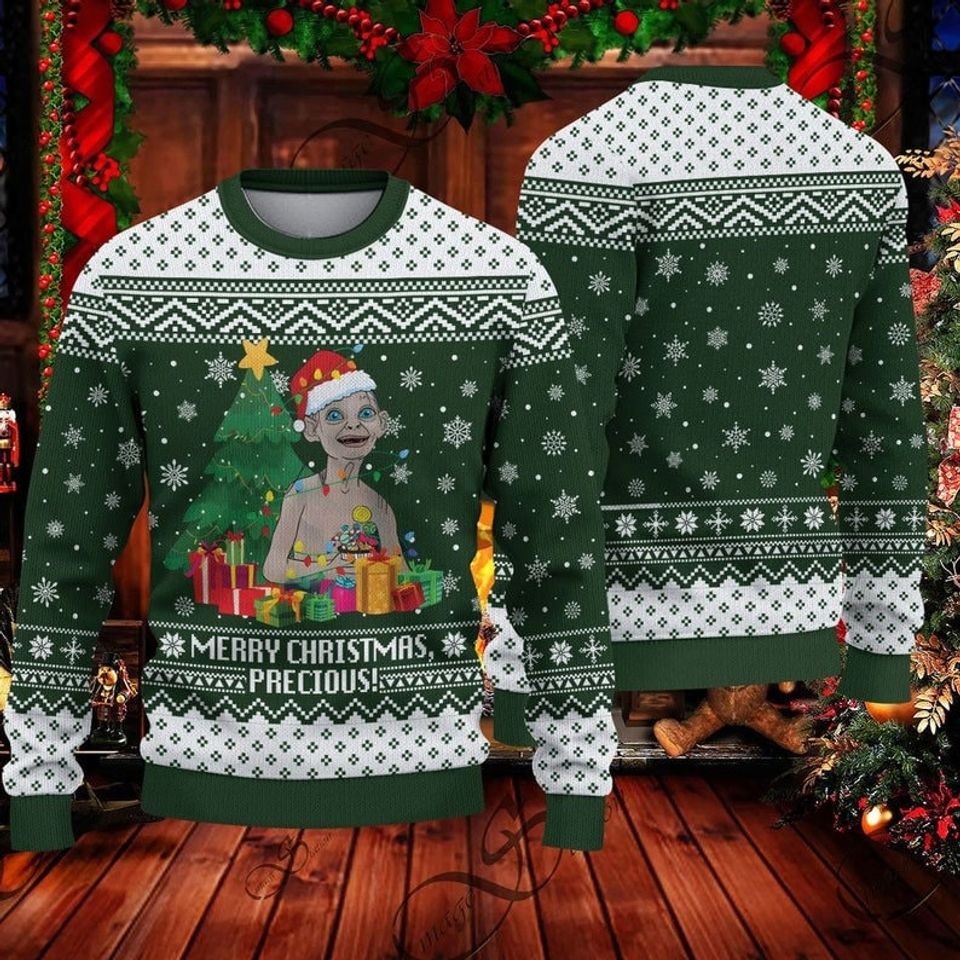 My Precious LOTR Ugly Christmas Sweater For Men & Women Christmas Gift Sweater BH966 - WeCustomit