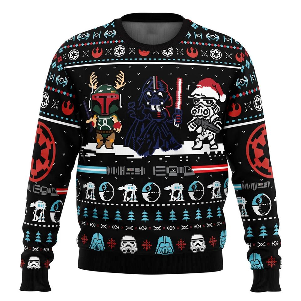 Darth Vader Ugly Christmas Sweater For Men & Women Christmas Gift Sweater BH1029 - WeCustomit