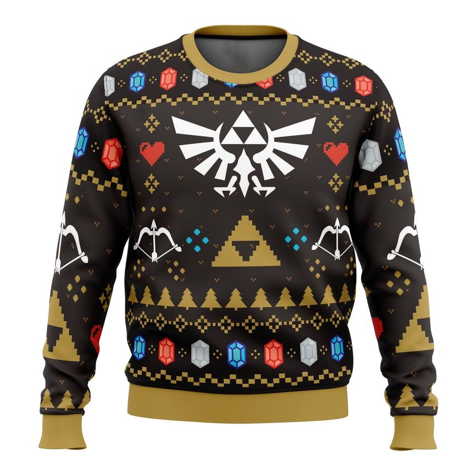 Legend of Zelda Ugly Christmas Sweater For Men & Women Christmas Gift Sweater BH1035 - WeCustomit