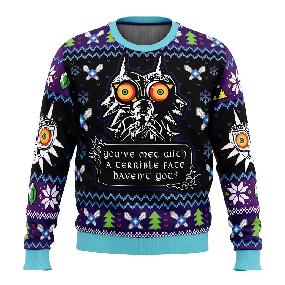 You Met With a Terrible Ugly Christmas Sweater For Men & Women Christmas Gift Sweater BH1036 - WeCustomit