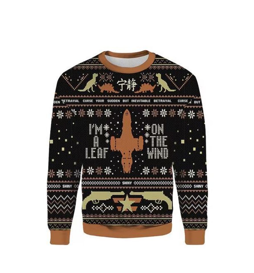 Firefly Ugly Christmas Sweater For Men & Women Christmas Gift Sweater PT1351 - WeCustomit
