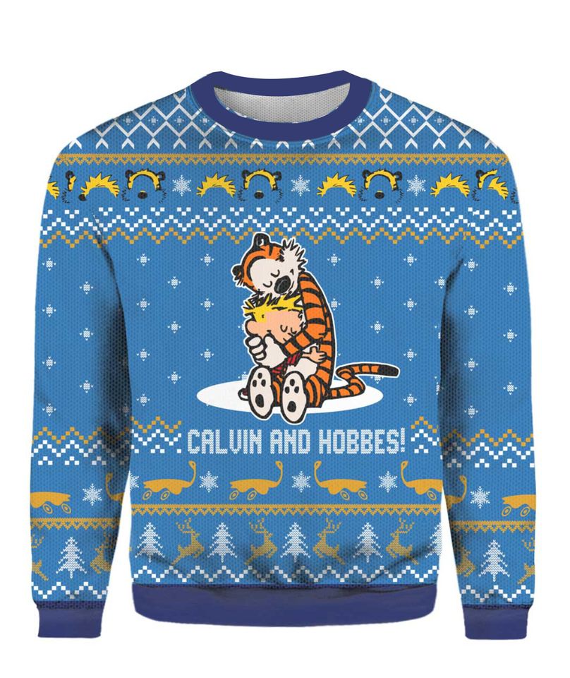 The Best Friends Hug Ugly Christmas Sweater For Men & Women Christmas Gift Sweater PT1359 - WeCustomit