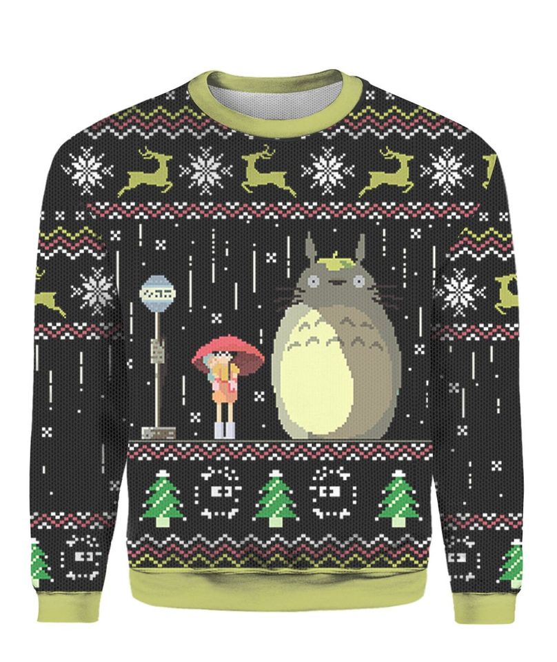 My Neighbor To toroUgly Christmas Sweater For Men & Women Christmas Gift Sweater PT1367 - WeCustomit
