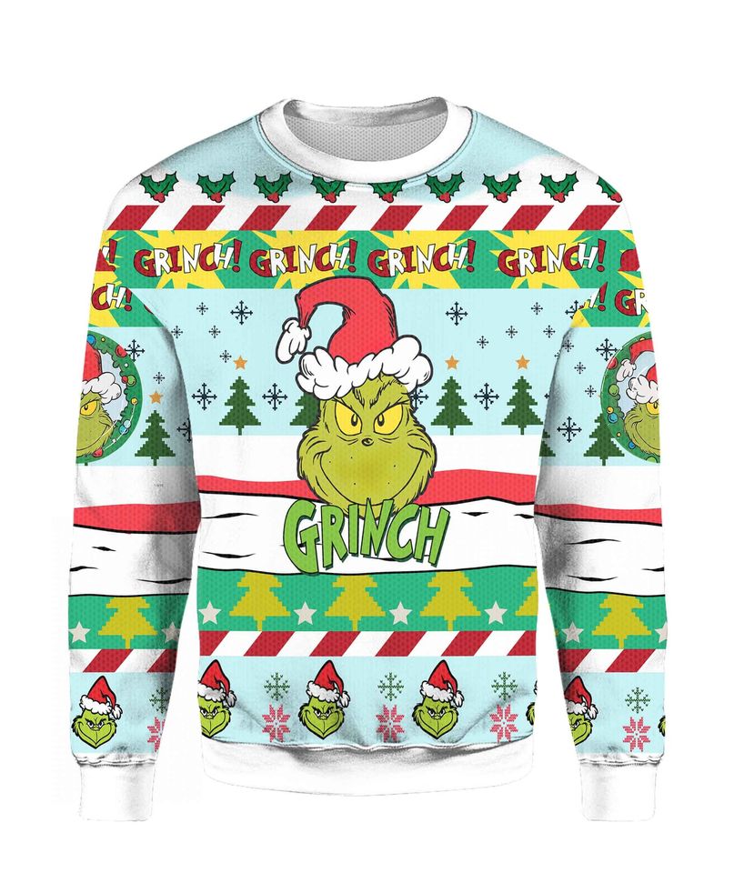 The funny character Santa Christmas Ugly Christmas Sweater For Men & Women Christmas Gift Sweater PT1368 - WeCustomit