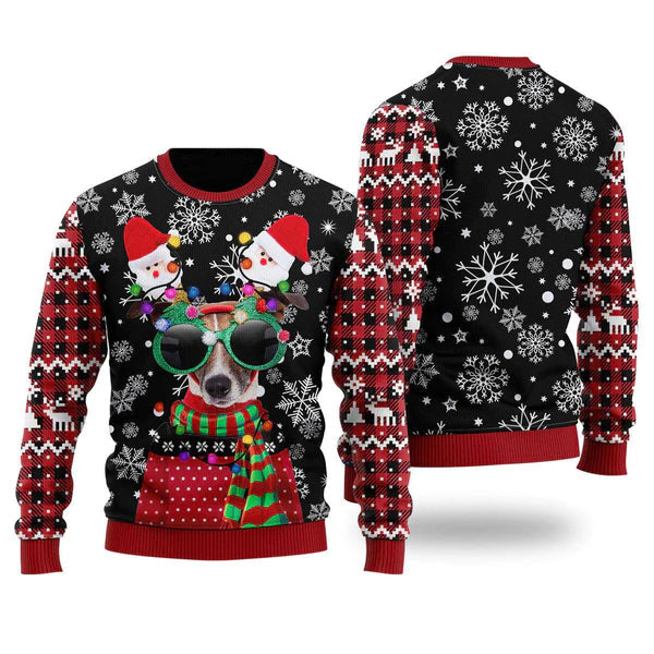 Funny Dog Christmas Ugly Christmas Sweater For Men & Women Christmas Gift Sweater US1091 - WeCustomit