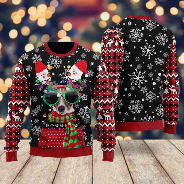 Funny Dog Christmas Ugly Christmas Sweater For Men & Women Christmas Gift Sweater US1091 - WeCustomit