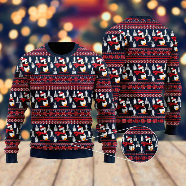 Penguins Im So Cool Ugly Christmas Sweater For Men & Women Christmas Gift Sweater US2016 - WeCustomit