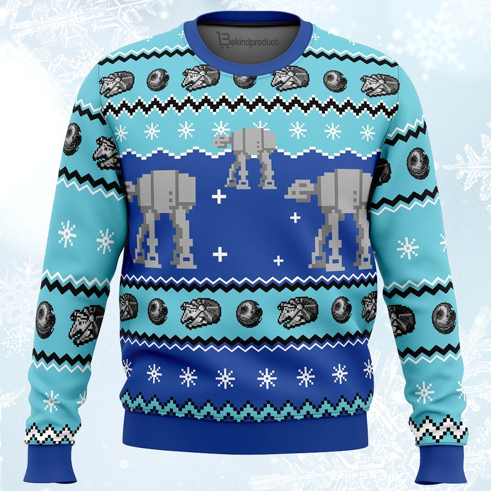 AT-AT Walker Ugly Christmas Sweater For Men & Women Christmas Gift Sweater PT083 - WeCustomit