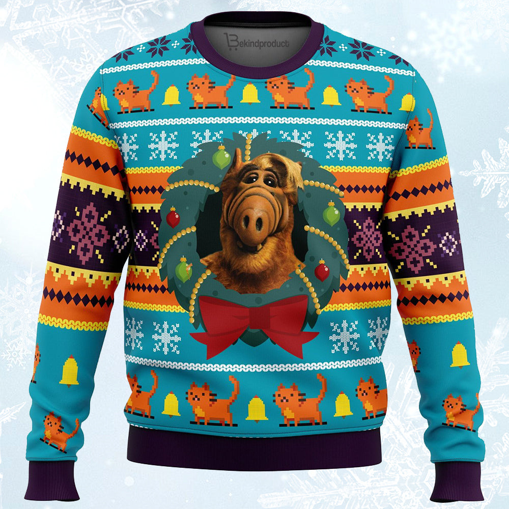 Alf Ugly Christmas Sweater For Men & Women Christmas Gift Sweater PT201 - WeCustomit