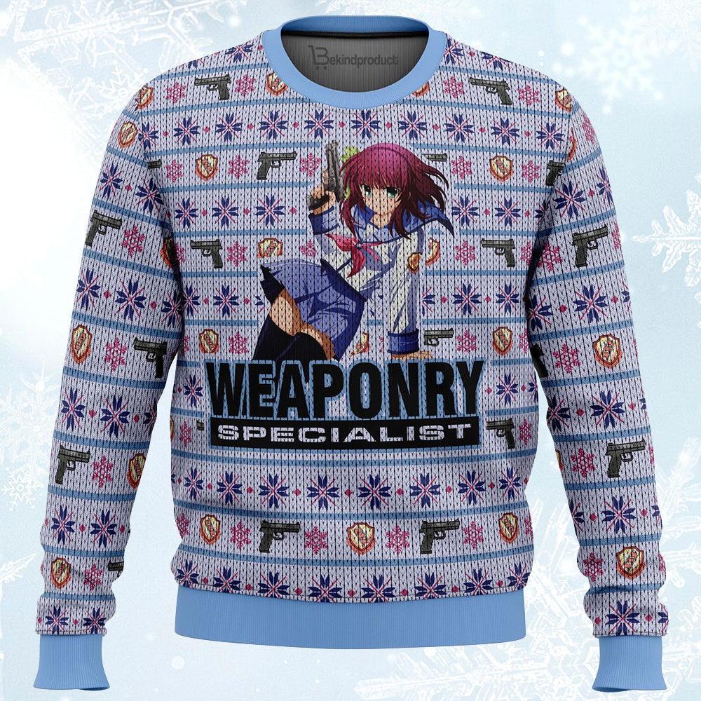 Angel Beats Nakamura Yuri Ugly Christmas Sweater For Men & Women Christmas Gift Sweater PT277 - WeCustomit