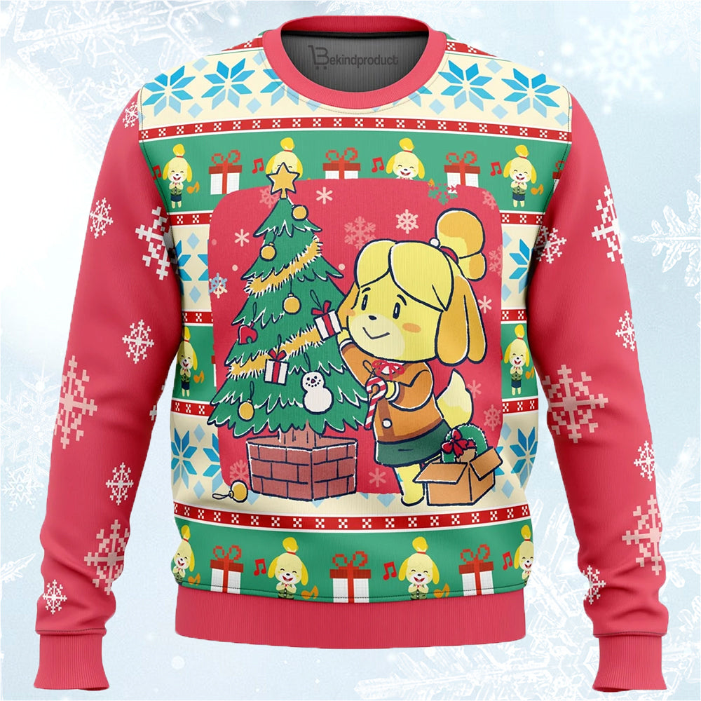 Animal Crossing Ugly Christmas Sweater For Men & Women Christmas Gift Sweater PT751 - WeCustomit