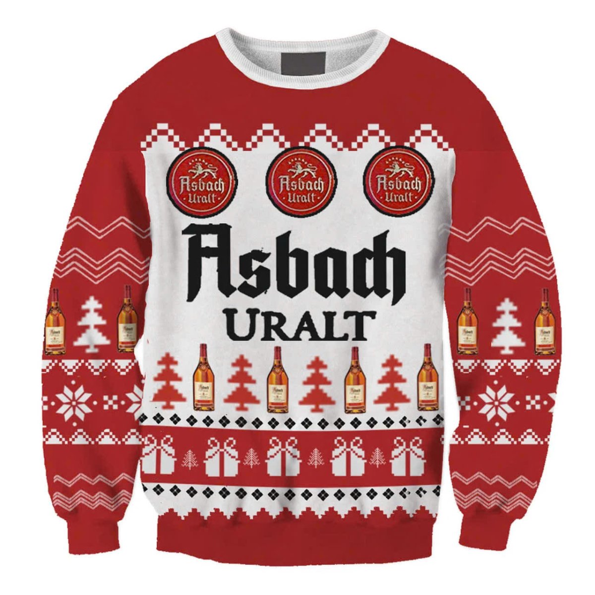 Asbach Uralt Christmas Ugly Sweater - WeCustomit
