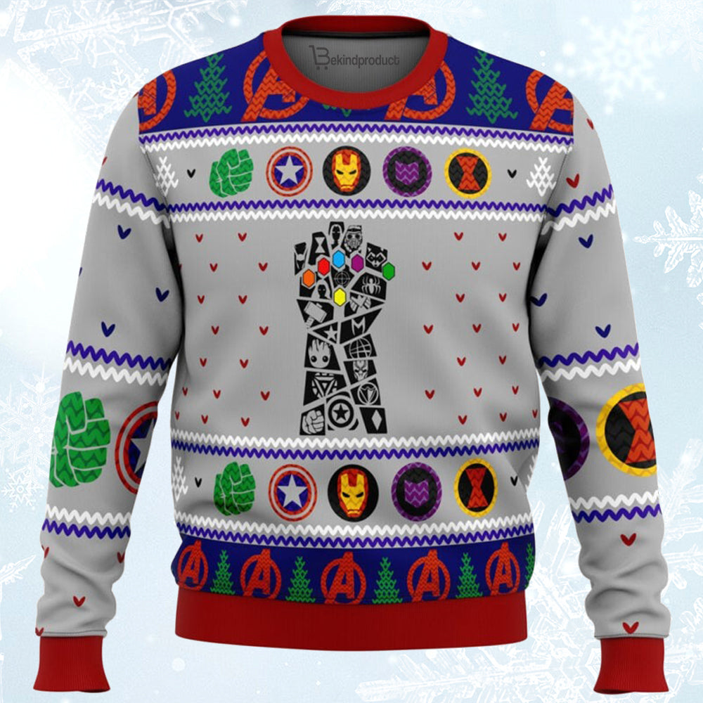Gauntlet Ugly Christmas Sweater For Men & Women Christmas Gift Sweater BH197 - WeCustomit