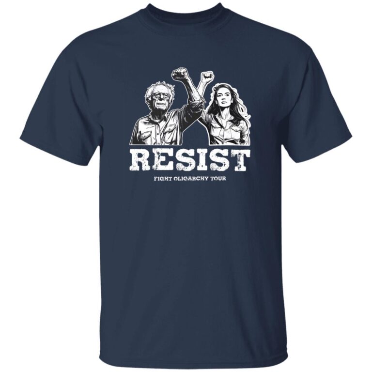 Bernie Sanders Resist Fighting Oligarchy Tour Shirt - WeCustomit