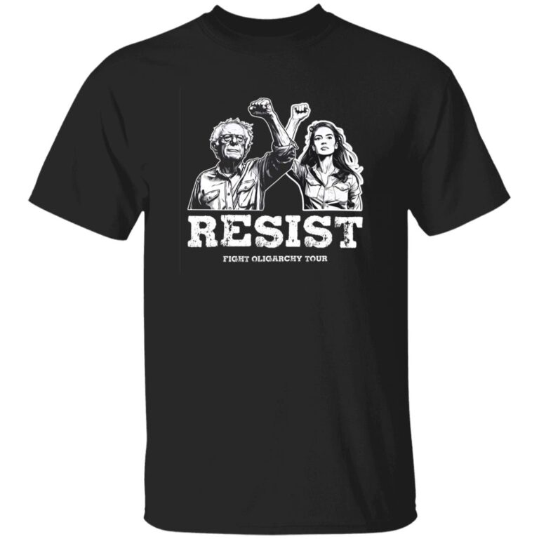 Bernie Sanders Resist Fighting Oligarchy Tour Shirt - WeCustomit
