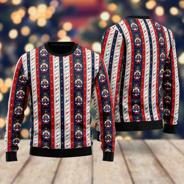 Best Christmas Striped Ugly Christmas Sweater For Men & Women Christmas Gift Sweater US1083 - WeCustomit