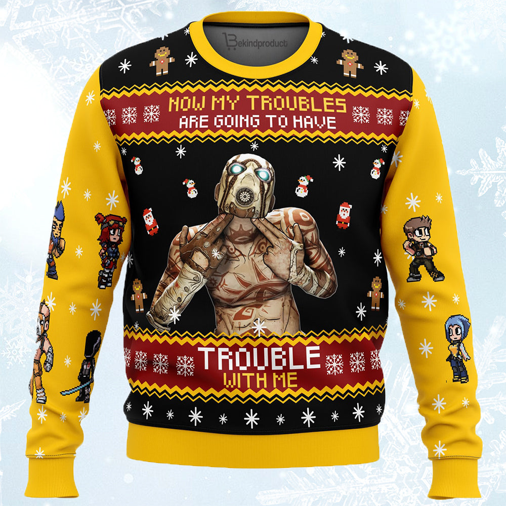 Borderlands Ugly Christmas Sweater For Men & Women Christmas Gift Sweater PT475 - WeCustomit