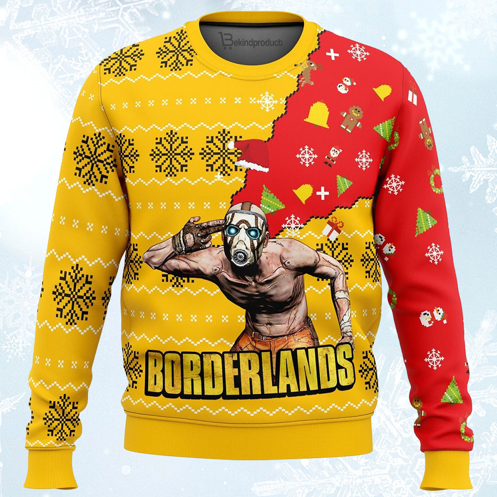 Borderlands Ugly Christmas Sweater For Men & Women Christmas Gift Sweater PT367 - WeCustomit