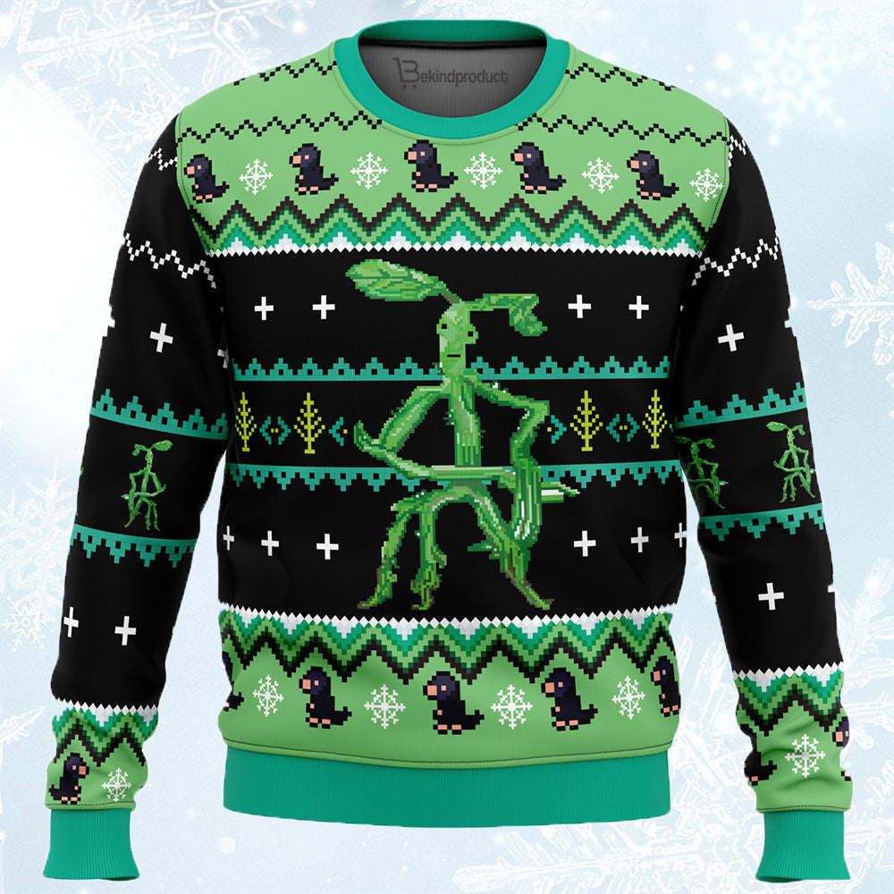 Bowtruckle Fantastic Beasts Ugly Christmas Sweater For Men & Women Christmas Gift Sweater PT441 - WeCustomit