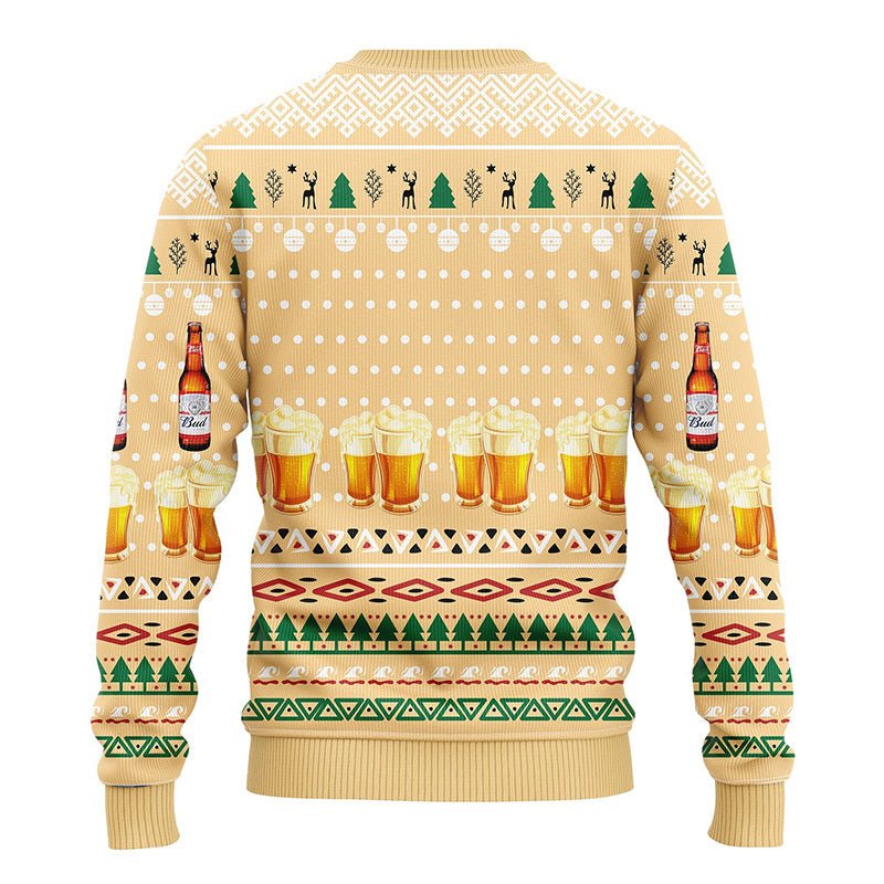 Budweiser Christmas Ugly Sweater - WeCustomit