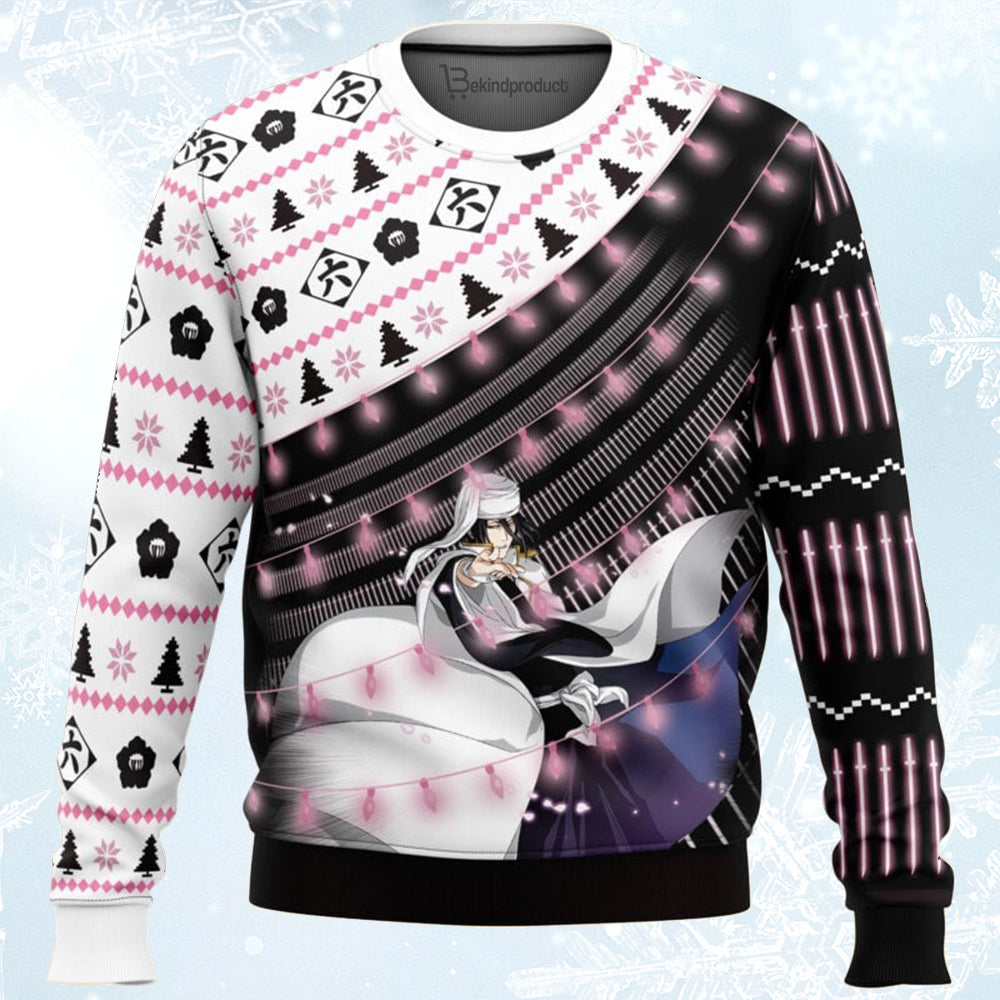 Byakuya Kuchiki Bleach Thousand-Year Blood War Ugly Christmas Sweater For Men & Women Christmas Gift Sweater BH278 - WeCustomit