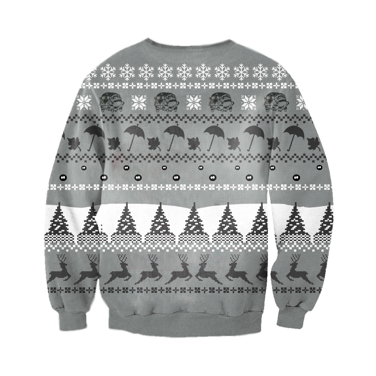 Totoro Merry Christmas Ugly Christmas Sweater For Men & Women Christmas Gift Sweater CEE002 - WeCustomit
