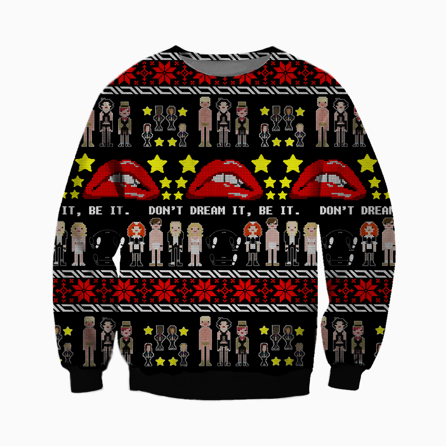 Don’t Dream It Be It Ugly Christmas Sweater For Men & Women Christmas Gift Sweater CEE005 - WeCustomit