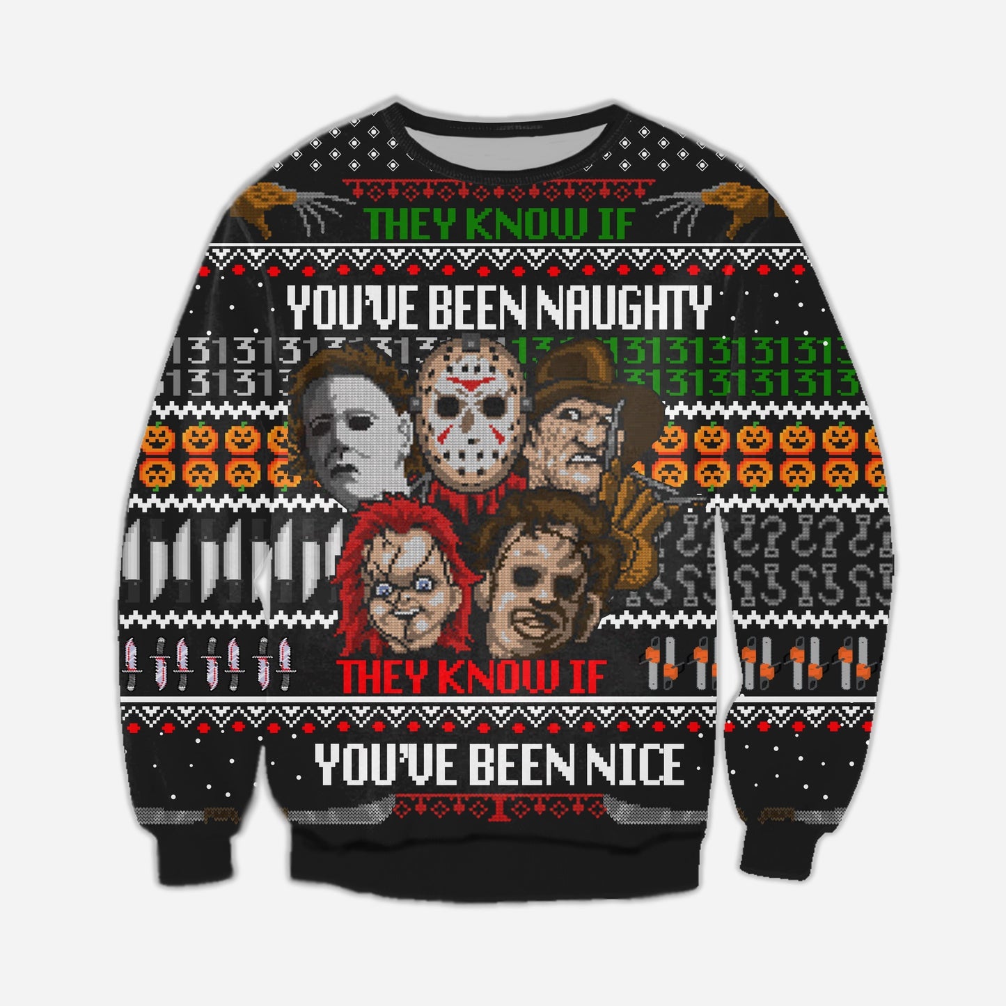 You've Been Naughty You've Been Nice Ugly Christmas Sweater For Men & Women Christmas Gift Sweater CEE065 - WeCustomit