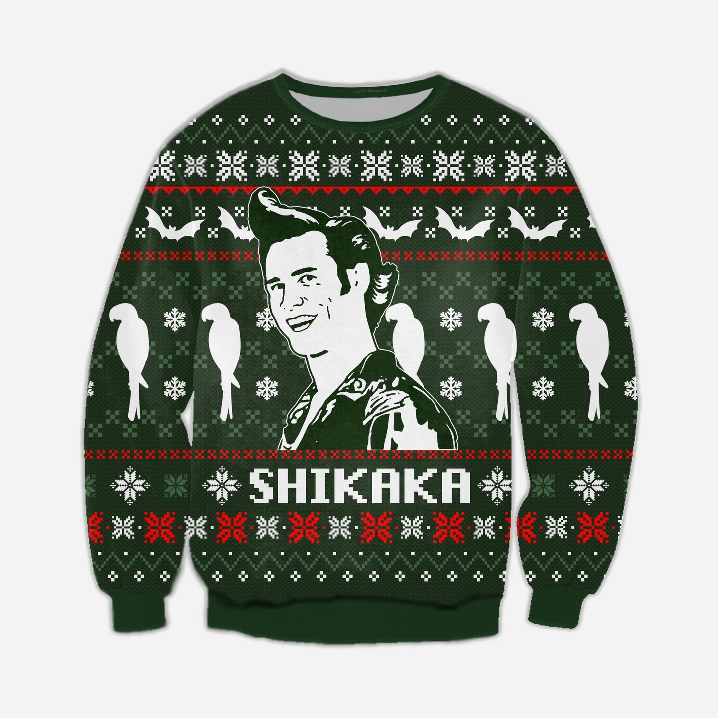 Funny Shikaka Ugly Christmas Sweater For Men & Women Christmas Gift Sweater CEE069 - WeCustomit