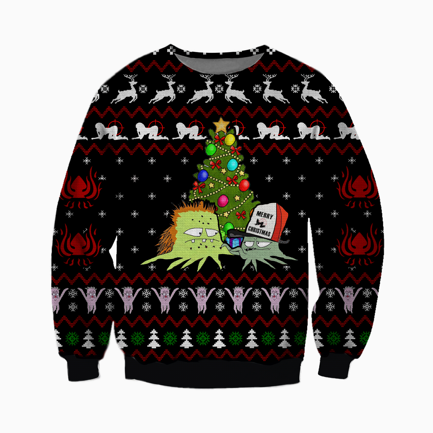 Squidbillies Ugly Christmas Sweater For Men & Women Christmas Gift Sweater CEE080 - WeCustomit