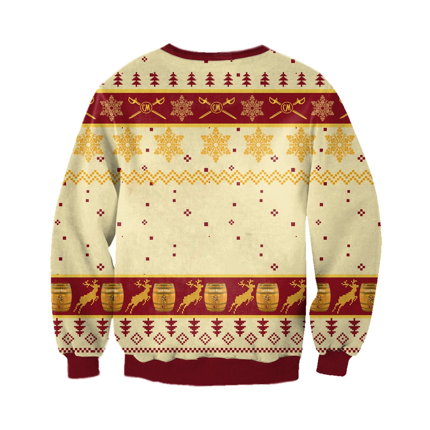 Christmas Captain Morgan Ugly Christmas Sweater For Men & Women Christmas Gift Sweater CEE108 - WeCustomit