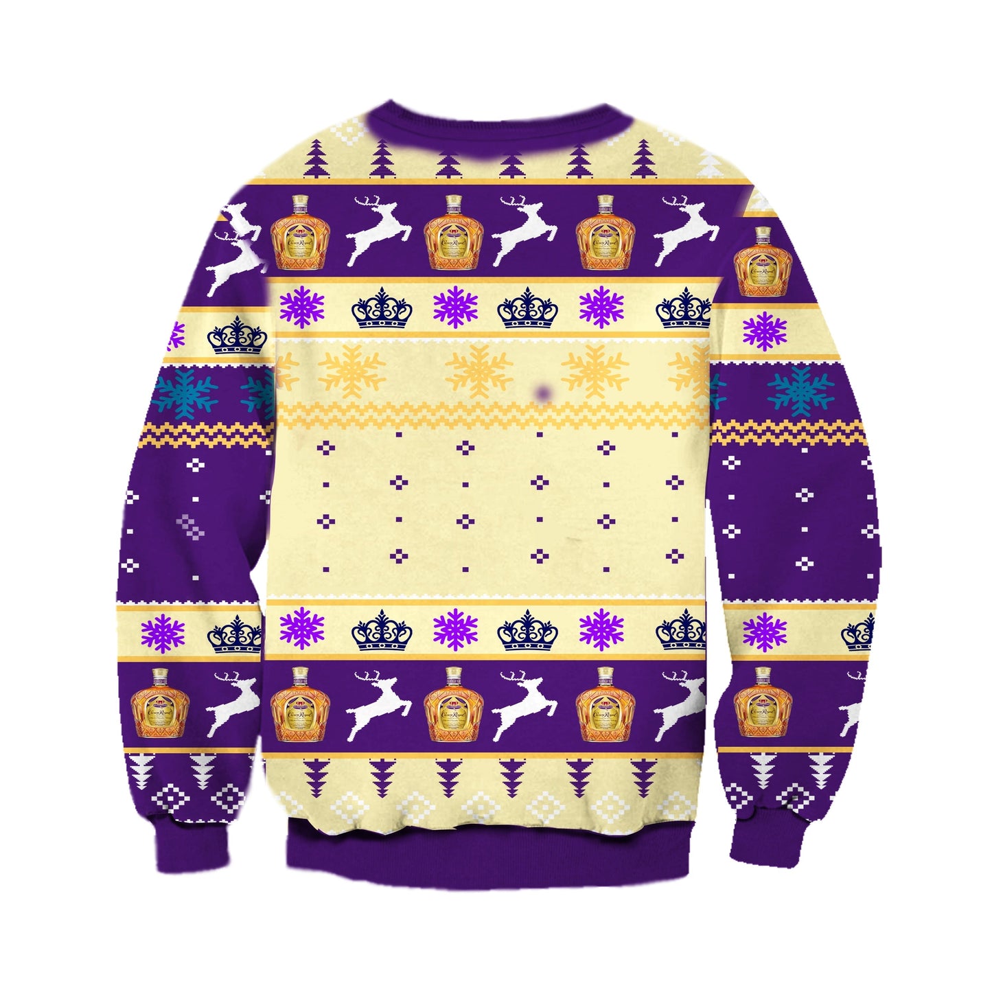 Christmas Crown Royal Ugly Christmas Sweater For Men & Women Christmas Gift Sweater CEE119 - WeCustomit