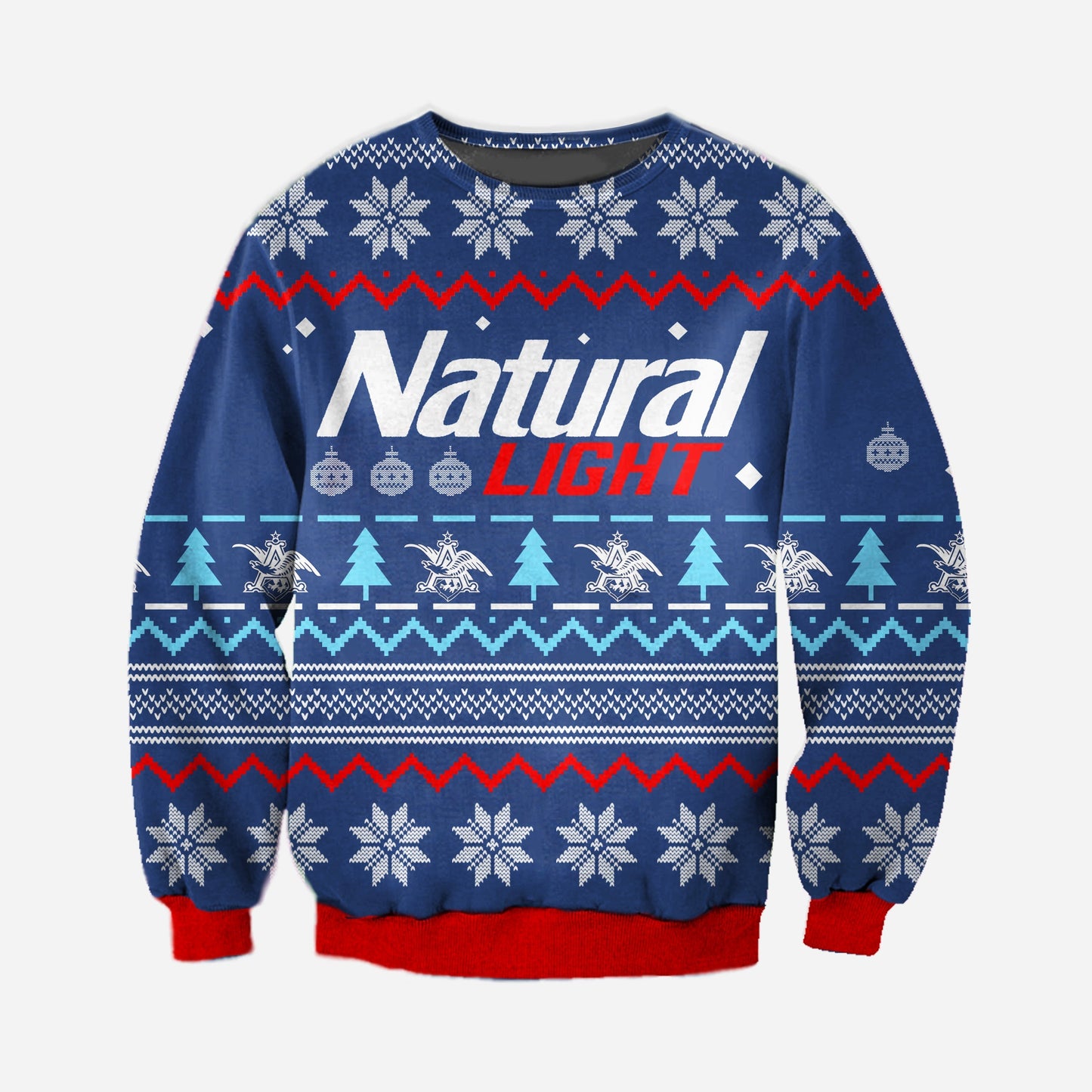 Christmas Natural Light Ugly Christmas Sweater For Men & Women Christmas Gift Sweater CEE129 - WeCustomit