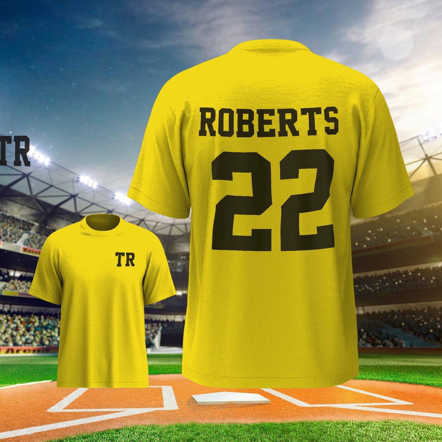 Personalized Football Name & Number Sports T-Shirt Back to School Gifts