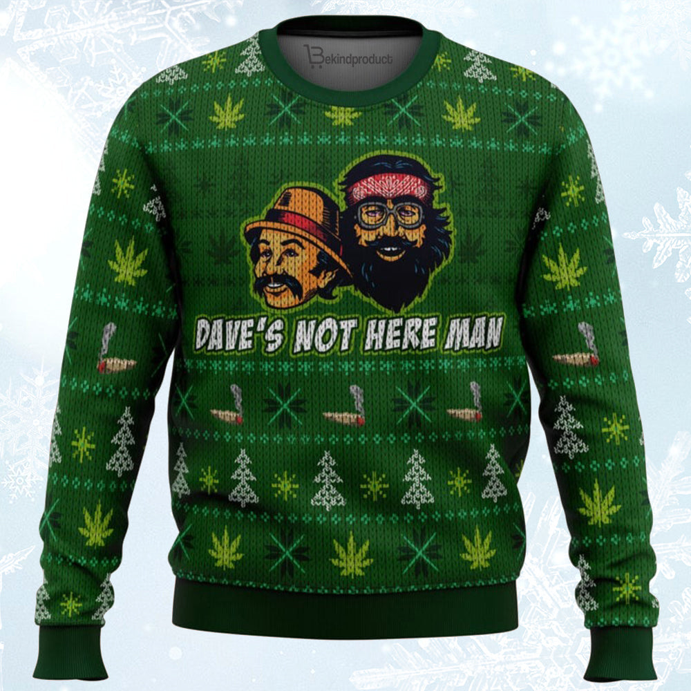 Cheech And Chong Ugly Christmas Sweater For Men & Women Christmas Gift Sweater BH438 - WeCustomit
