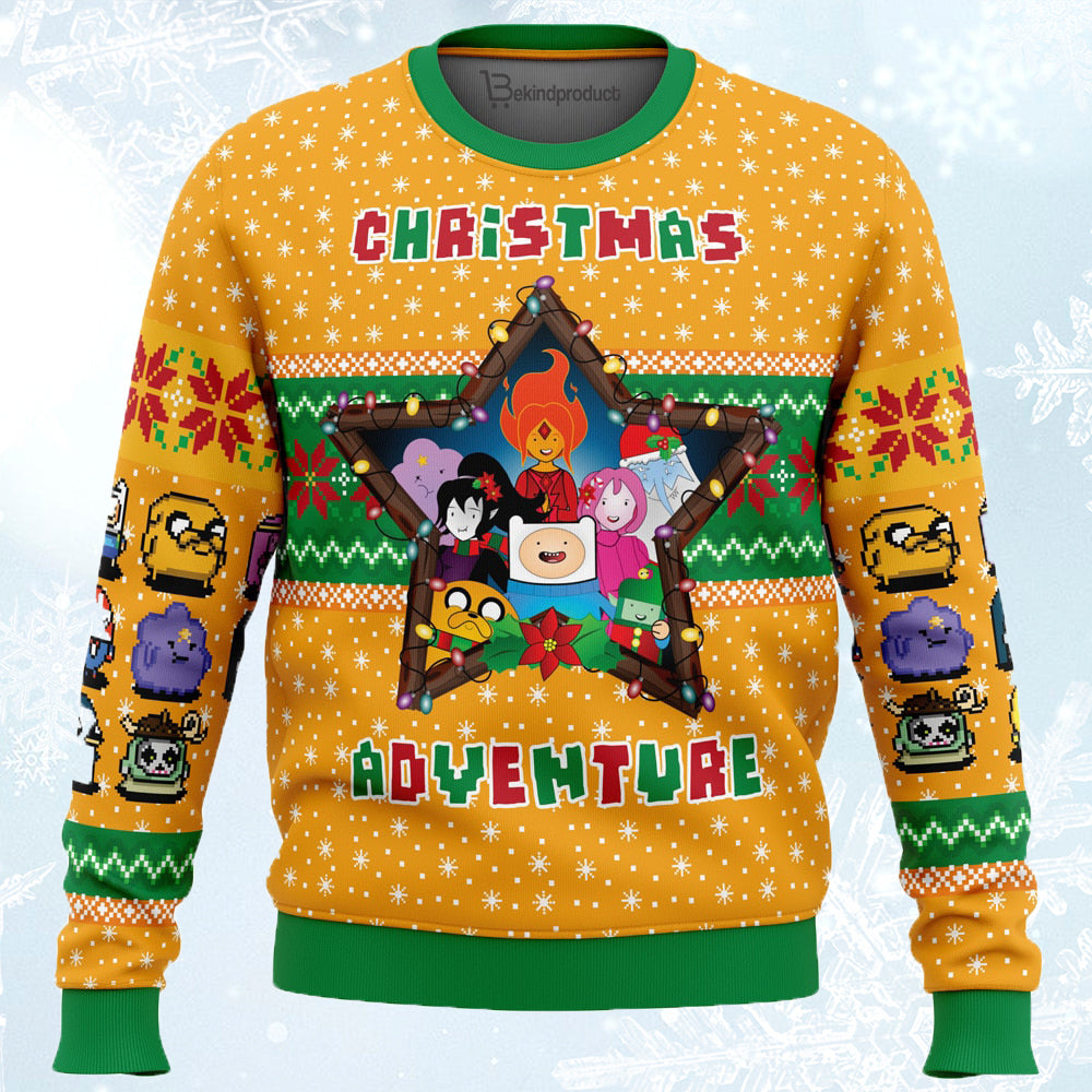 Christmas-Adventure Ugly Christmas Sweater For Men & Women Christmas Gift Sweater PT479 - WeCustomit