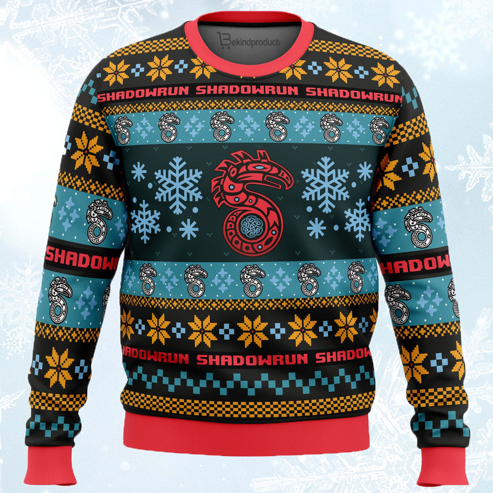 Christmas-Shadowrun Ugly Christmas Sweater For Men & Women Christmas Gift Sweater PT484 - WeCustomit