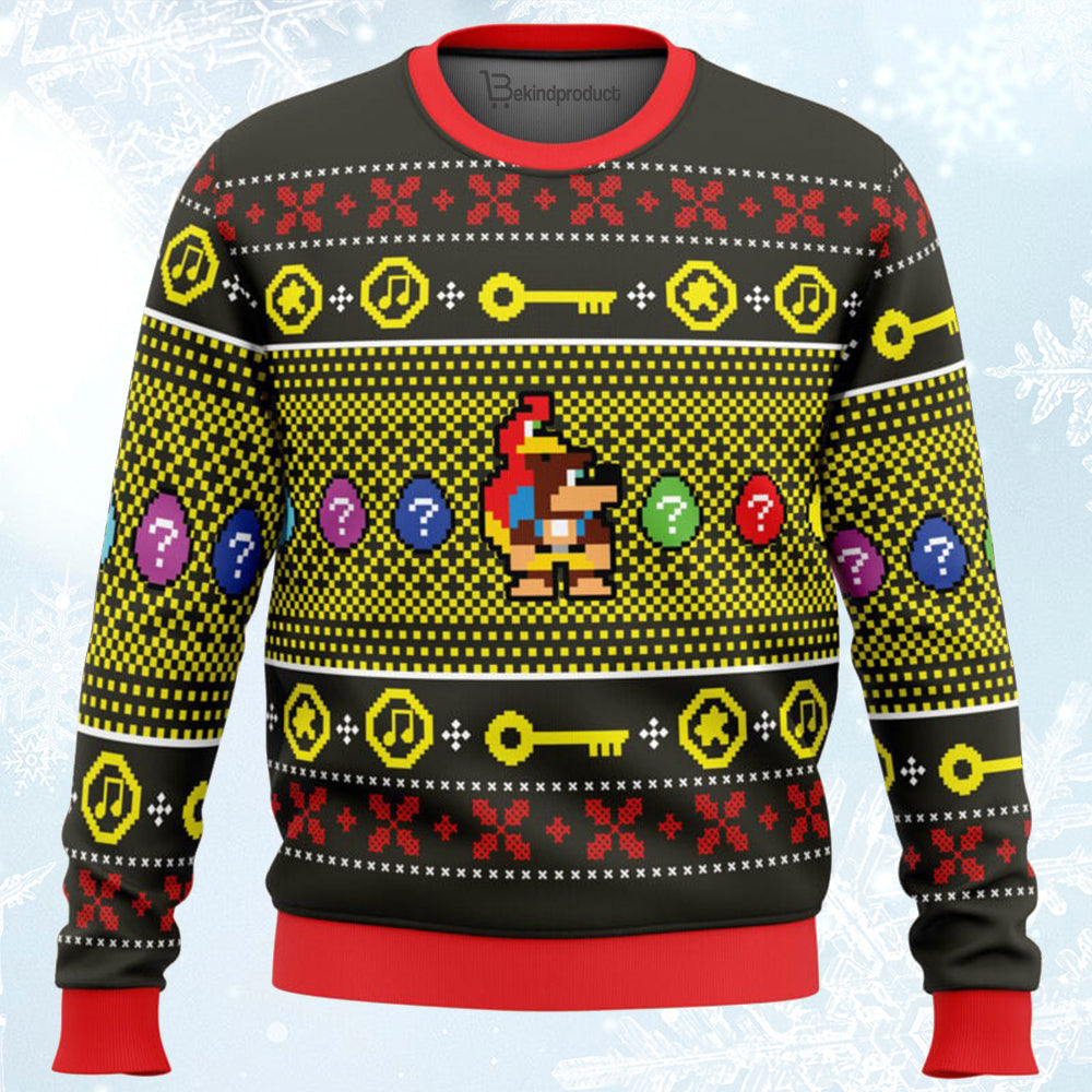 Christmas Banjo-Kazooie Ugly Christmas Sweater For Men & Women Christmas Gift Sweater BH355 - WeCustomit
