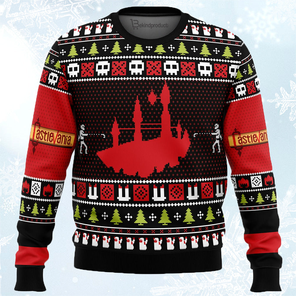 Christmas Castlevania Ugly Christmas Sweater For Men & Women Christmas Gift Sweater BH556 - WeCustomit